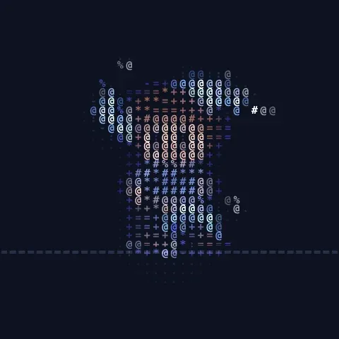 Effet électrique en ASCII